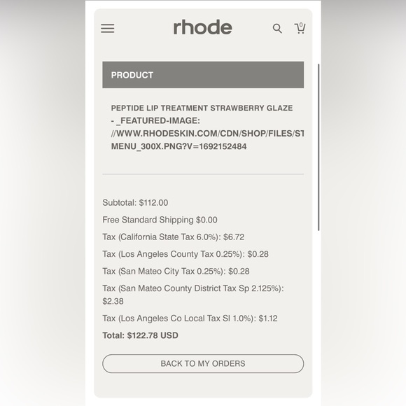 Bundle for @robbyrobb84  NEW Rhode Lip Peptide Treatment Strawberry Glaze - Picture 6 of 6